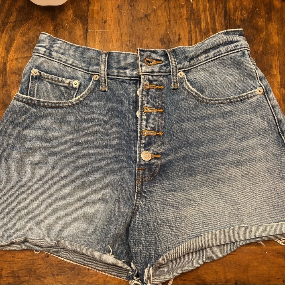 Lucky brand traveler denim shirt 6/28